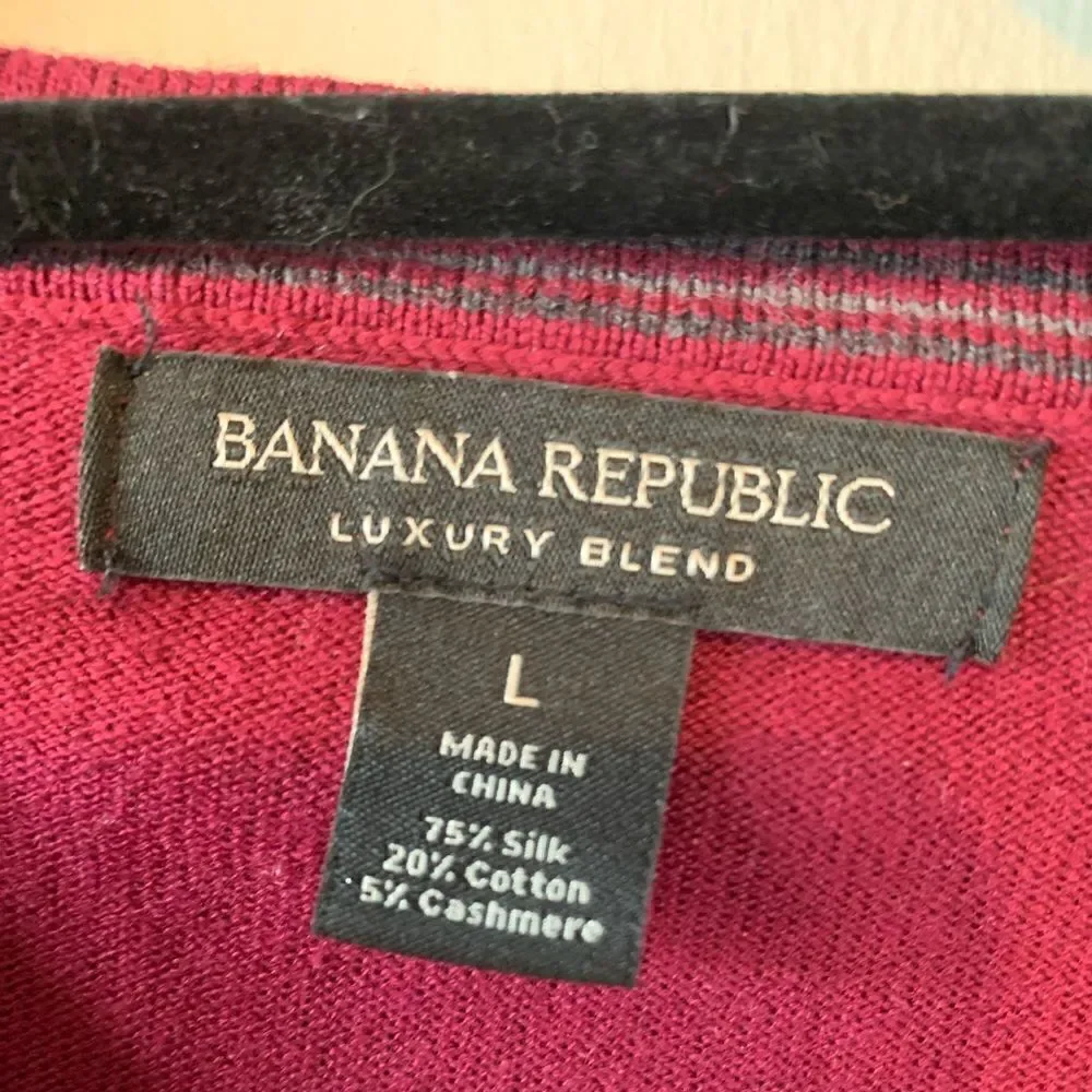Banana Republic silk cashmere blend sweater size L‎